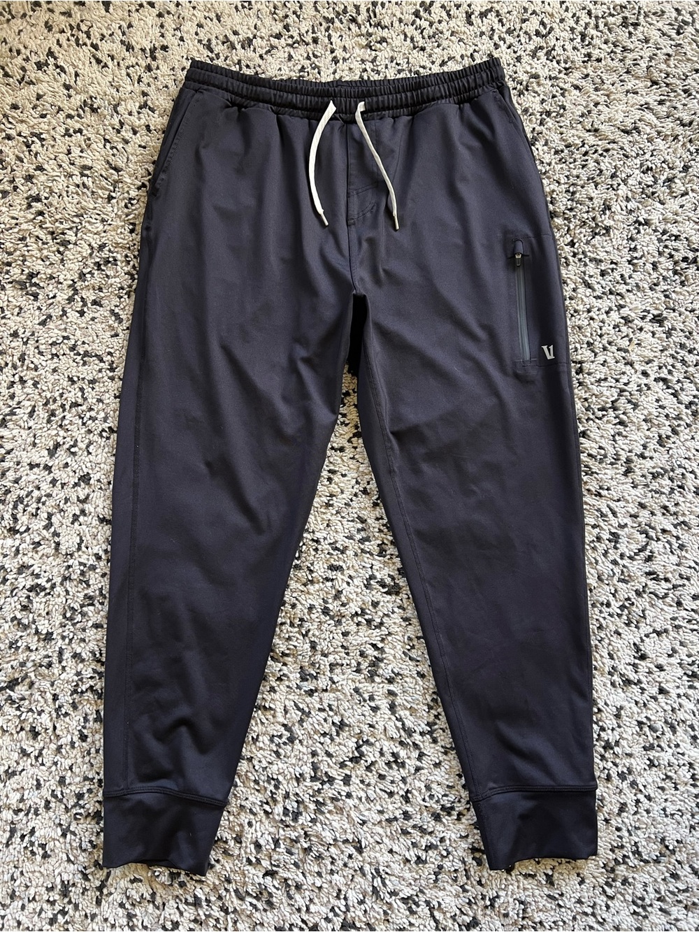 Vuori Sunday Performance Jogger Pants Black V416 Athletic Casual Men’s XL